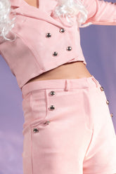 Suede Sew - Pastel Pink